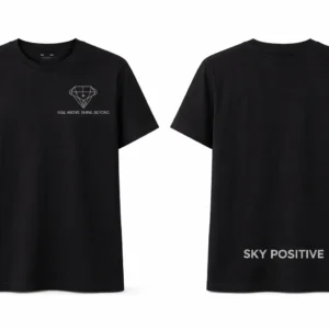 Rise Above Tee, Black Edition